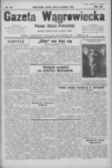 Gazeta Wągrowiecka: pismo ziemi pałuckiej 1933.12.06 R.13 Nr281