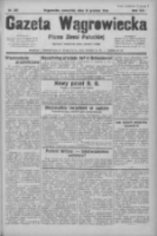 Gazeta Wągrowiecka: pismo ziemi pałuckiej 1933.12.14 R.13 Nr287