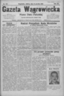 Gazeta Wągrowiecka: pismo ziemi pałuckiej 1933.12.16 R.13 Nr289