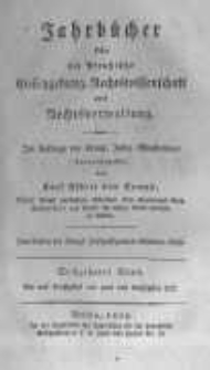 Jahrbücher für die Preussische Gesetzgebung, Rechtswissenschaft und Rechtsverwaltung. 1820 Bd.16