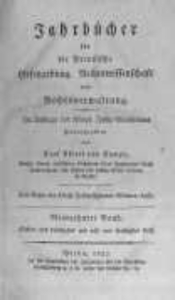 Jahrbücher für die Preussische Gesetzgebung, Rechtswissenschaft und Rechtsverwaltung. 1822 Bd.19