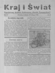 Kraj i Świat. 1929.02.24 R.5 nr8