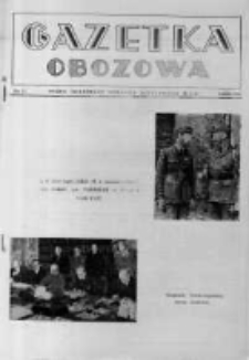 Gazetka Obozowa. 1940.12.19 nr17