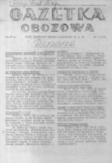 Gazetka Obozowa. 1941.01.23 Wyd. Poranne A nr43
