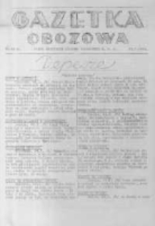 Gazetka Obozowa. 1941.01.25 Wyd. Poranne A nr45