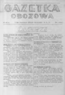 Gazetka Obozowa. 1941.01.27 Wyd. Poranne A nr46