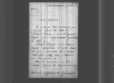 Ange Leval do Władysława Zamoyskiego. Konstantynopol 9 VIII 1855 r.