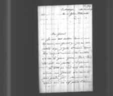 Ange Leval do Władysława Zamoyskiego. Konstantynopol 18 XI 1857 r.