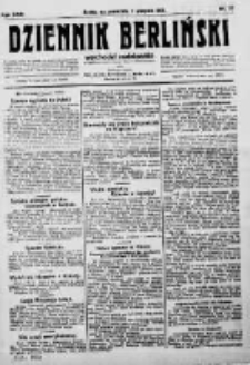 Dziennik Berliński. 1919 R.23 nr177