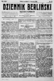 Dziennik Berliński. 1919 R.23 nr181
