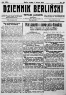 Dziennik Berliński. 1922 R.26 nr36