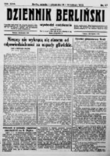 Dziennik Berliński. 1922 R.26 nr37
