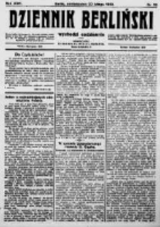 Dziennik Berliński. 1922 R.26 nr38