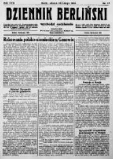 Dziennik Berliński. 1922 R.26 nr45