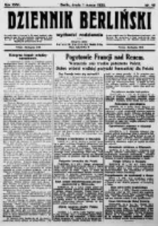 Dziennik Berliński. 1922 R.26 nr46
