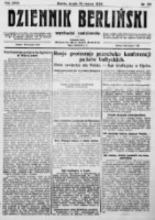 Dziennik Berliński. 1922 R.26 nr58