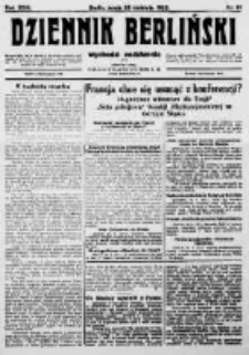 Dziennik Berliński. 1922 R.26 nr91