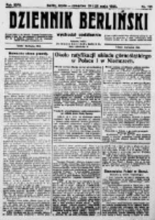 Dziennik Berliński. 1922 R.26 nr113