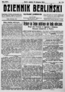 Dziennik Berliński. 1922 R.26 nr172