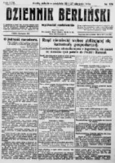 Dziennik Berliński. 1922 R.26 nr179