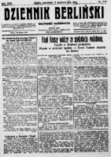 Dziennik Berliński. 1922 R.26 nr218