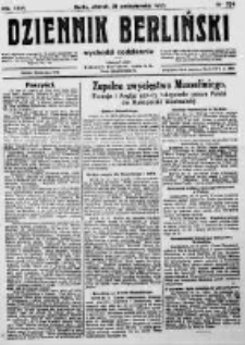 Dziennik Berliński. 1922 R.26 nr234