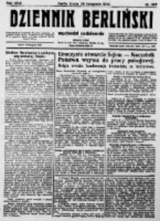 Dziennik Berliński. 1922 R.26 nr257