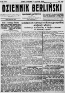 Dziennik Berliński. 1922 R.26 nr269
