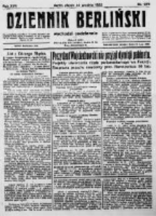 Dziennik Berliński. 1922 R.26 nr276