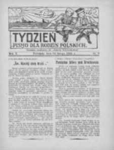 Tydzień: pismo dla rodzin polskich: dodatek niedzielny do "Gazety Szamotulskiej" 1935.02.24 R.10 Nr8