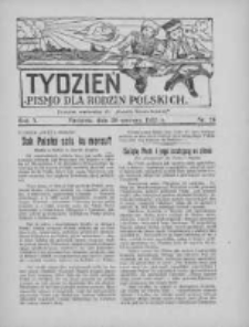 Tydzień: pismo dla rodzin polskich: dodatek niedzielny do "Gazety Szamotulskiej" 1935.06.30 R.10 Nr24