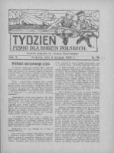 Tydzień: pismo dla rodzin polskich: dodatek niedzielny do "Gazety Szamotulskiej" 1935.08.04 R.10 Nr29