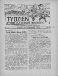 Tydzień: pismo dla rodzin polskich: dodatek niedzielny do "Gazety Szamotulskiej" 1935.11.10 R.10 Nr43