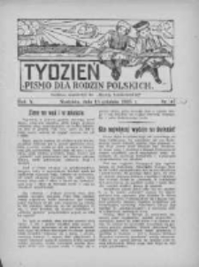Tydzień: pismo dla rodzin polskich: dodatek niedzielny do "Gazety Szamotulskiej" 1935.12.15 R.10 Nr48