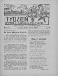 Tydzień: pismo dla rodzin polskich: dodatek niedzielny do "Gazety Szamotulskiej" 1936.03.08 R.11 Nr10