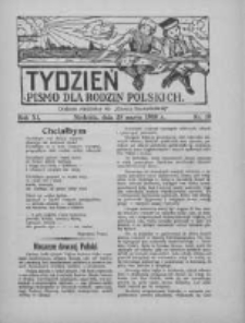 Tydzień: pismo dla rodzin polskich: dodatek niedzielny do "Gazety Szamotulskiej" 1936.03.29 R.11 Nr13