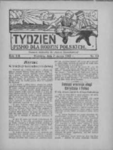 Tydzień: pismo dla rodzin polskich: dodatek niedzielny do "Gazety Szamotulskiej" 1937.03.07 R.12 Nr10