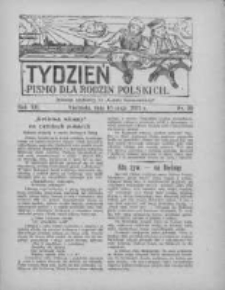 Tydzień: pismo dla rodzin polskich: dodatek niedzielny do "Gazety Szamotulskiej" 1937.05.16 R.12 Nr20
