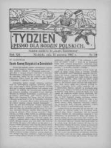 Tydzień: pismo dla rodzin polskich: dodatek niedzielny do "Gazety Szamotulskiej" 1937.06.13 R.12 Nr24