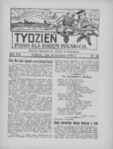 Tydzień: pismo dla rodzin polskich: dodatek niedzielny do "Gazety Szamotulskiej" 1937.11.14 R.12 Nr46