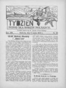 Tydzień: pismo dla rodzin polskich: dodatek niedzielny do "Gazety Szamotulskiej" 1938.03.06 R.13 Nr10