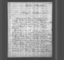 Stanisław Drozdowski do Władysława Zamoyskiego. Stambuł 6? I 1855 r.