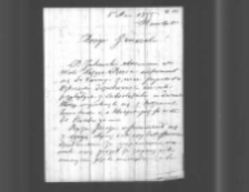 Stanisław Drozdowski do Władysława Zamoyskiego. Stambuł 5 III 1855 r.