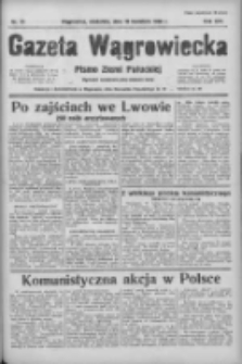 Gazeta Wągrowiecka: pismo ziemi pałuckiej 1936.04.19 R.16 Nr92