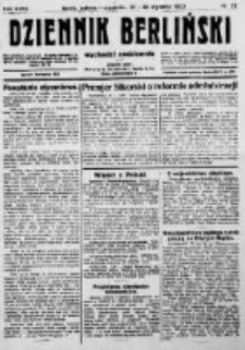 Dziennik Berliński. 1923 R.27 nr22