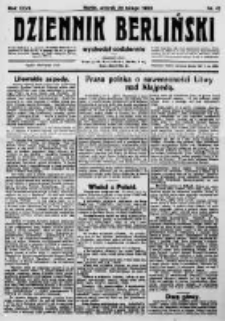 Dziennik Berliński. 1923 R.27 nr41