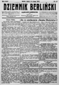 Dziennik Berliński. 1923 R.27 nr44