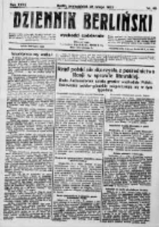 Dziennik Berliński. 1923 R.27 nr46