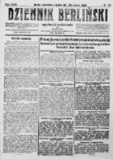 Dziennik Berliński. 1923 R.27 nr73