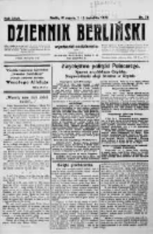Dziennik Berliński. 1923 R.27 nr74